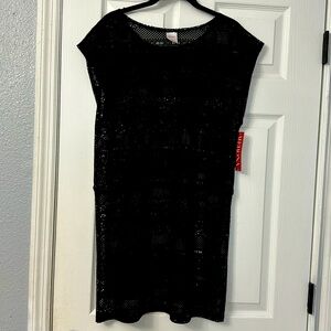NWT Black Beach coverup!